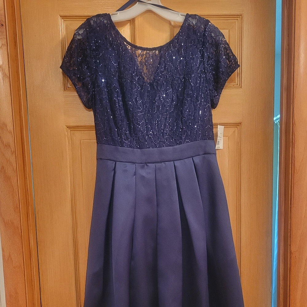 Size 10 Women's tea length dress. Bought from David's Bridal. NTNW